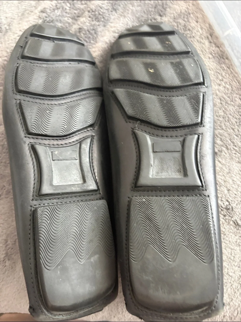 To Boot New York Black Leather Slip-On Loafers
